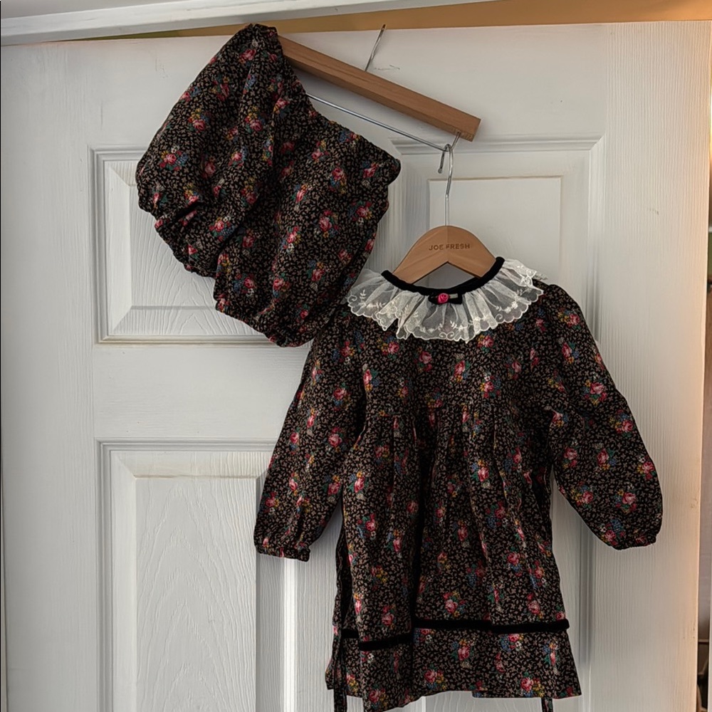 Floral Dress with Bloomers Set